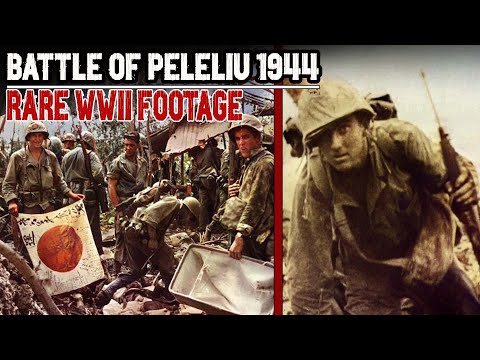 The Full Battle of Peleliu: Rare Footage of the Bloodiest Pacific Battle | WW2 Documentary