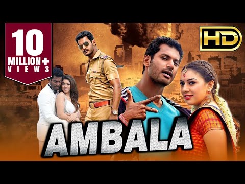 Ambala (HD) Tamil Hindi Dubbed Full Movie | Vishal, Hansika Motwani, Santhanam