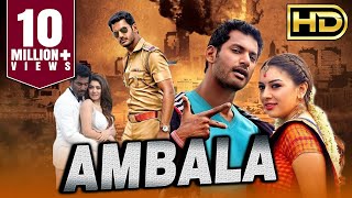 Ambala (HD) Tamil Hindi Dubbed Full Movie  Vishal 