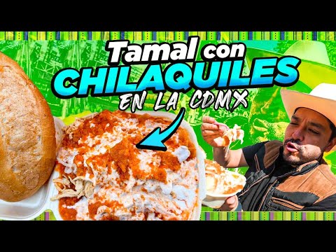 Guajolotongo - TAMAL CON CHILAQUILES - SABOR CHILANGO