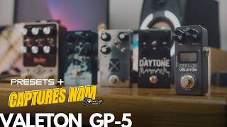 Capturas NAM + Presets | Valeton GP5 | Ruby 63, Kilt 10, Mayflower, Daytone | Worship, Rock, Vox