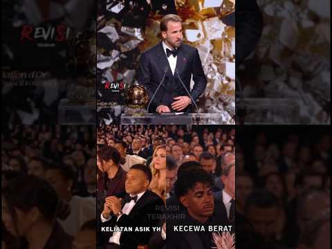Reaksi Mbappe dan Yamal saat Harry Kane berhasil raih Ballon d'Or