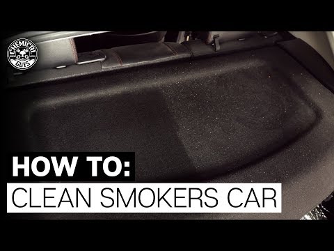 How To Get Rid Of Cigarette Odor & Refresh Your Cars Interior! Chemical Guys
