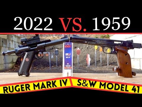 S&W Model 41 VS Ruger Mark IV | .22 Target Pistols
