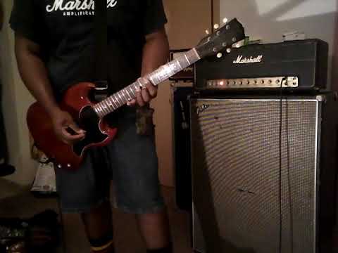 Marshall 1987T / 63 SG Jr/ 68 Bassman cab w/ G 12m 70