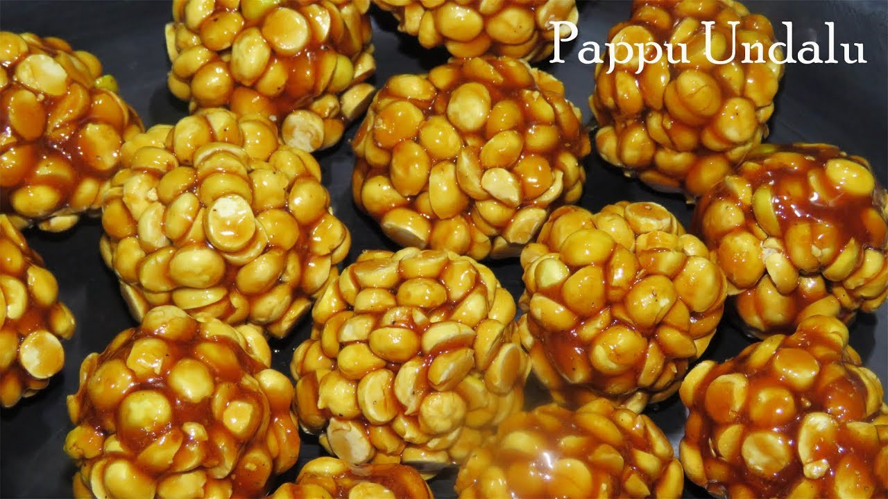 పప్పుఉండలు బాగా రావాలంటే పాకం ఇలా చేయాలి-Pappu Undalu Recipe with Tips-Putnala Laddu in Telugu-Ladoo