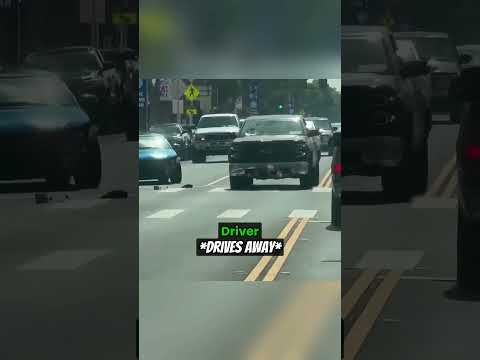 Karens Get Instant Karma From Truck Driver #shorts