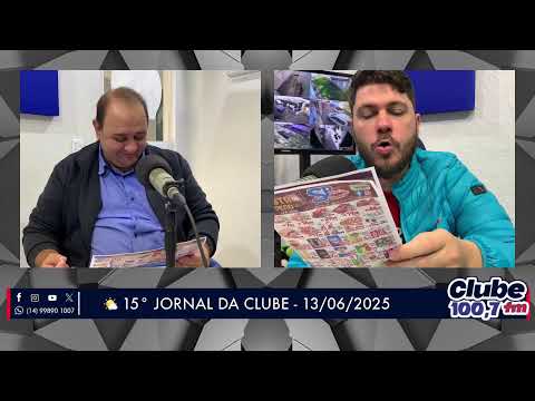 Jornal da Clube - 13/06/2025 - Edição da Manha