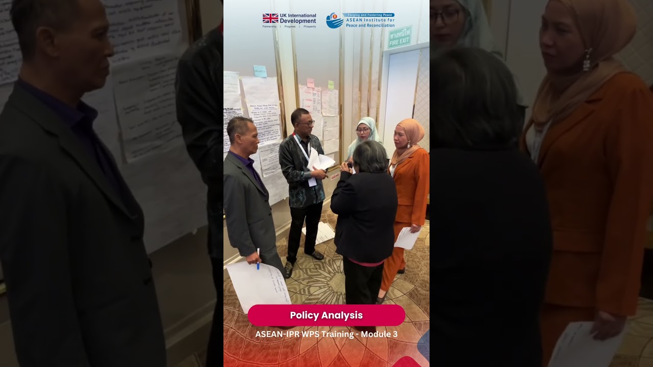 ASEAN-IPR WPS Training (Module Three) - Day 2 and 3
