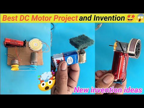DIY Awesome DC Motor Life Hacks🤯😎 Creative Ideas For Science|Mini Motor Invention