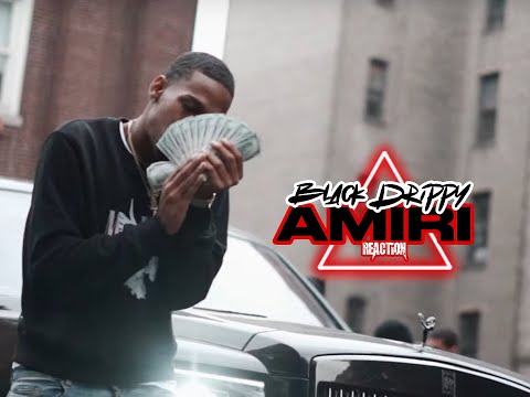 BLACKY DRIPPY "AMIRI" (Shot by @Chinolafilms) (Official Music Video) | Hookah Reaction