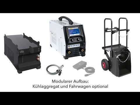 Schweißen mit dem Schweißgerät TIG 220 von GYS