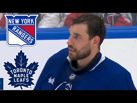 Toronto Maple Leafs vs New York Rangers October 16 25 w/Superbman