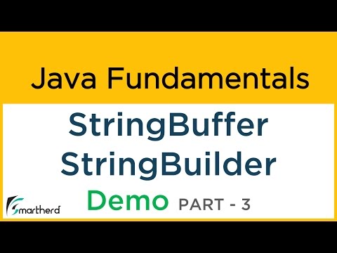 Java StringBuffer StringBuilder example Java Tutorial for Beginners 7 3