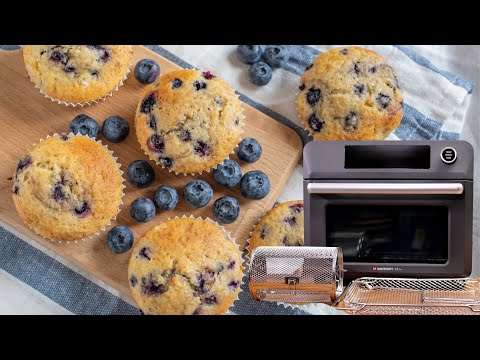 MUFFIN ai Mirtilli sofficissimi con fornetto Hauswirt K5 Pro