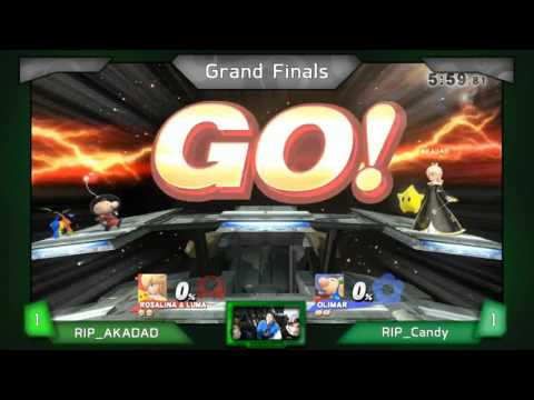 RIP_AKADAD (RosaLuma) vs. RIP_Candy (Olimar) (Grand Finals) - Smash Sunday @ eBash