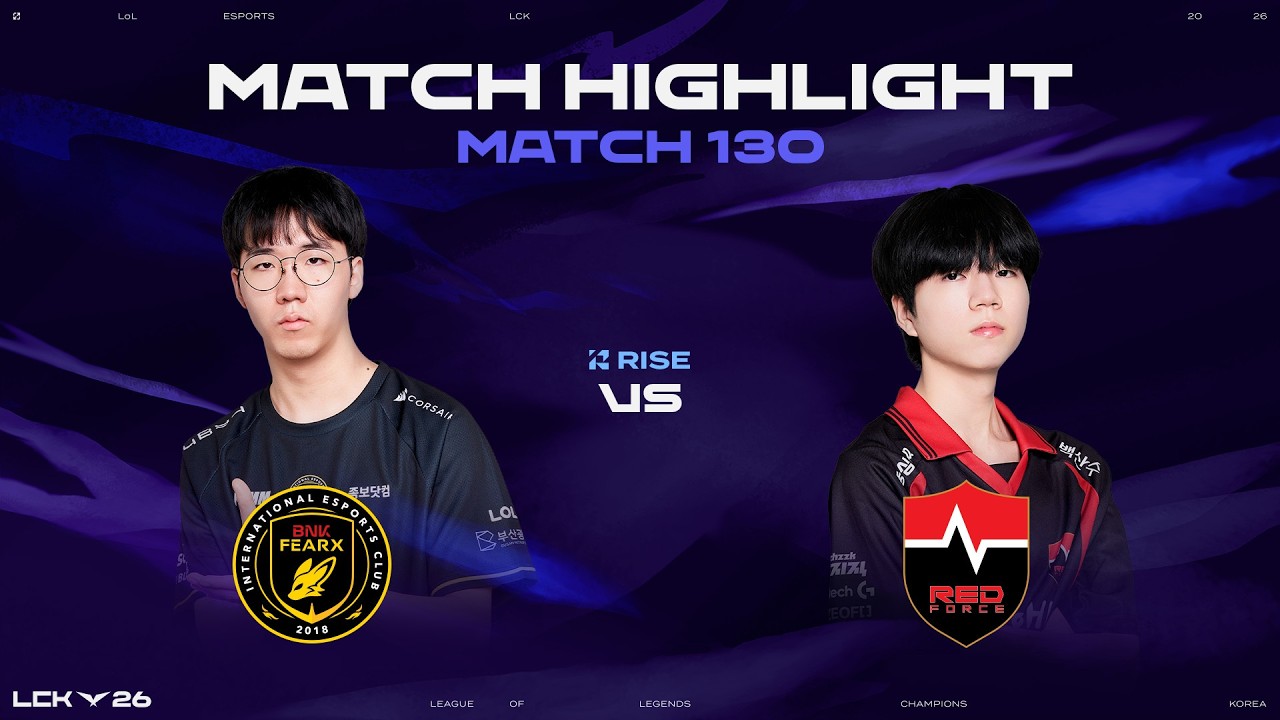 BFX vs NS | 매치 130 하이라이트 | 2026 LCK