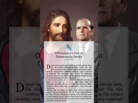 O PRINCÍPIO E O FIM DA DISPENSAÇÃO GENTIA #paodiario #reflexão