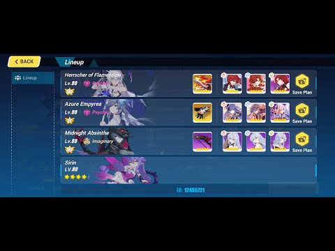 [HI3 SEA] EX Abyss Nirvana MHT-3B Nirvana Fire Buff 466D 742+ Pts [SSS HFS, SS0 AE, MA]