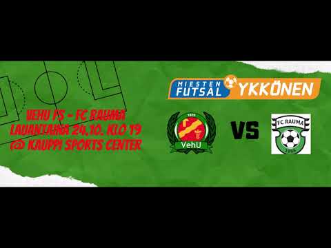 24.10.2020 VehU FS - FC Rauma 2-1 (0-0) Futsal Ykkönen maalikooste