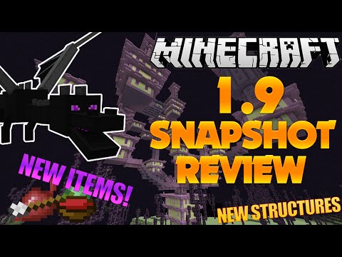 BadBoyHalo - Minecraft 1.9 Snapshot Review (15w31a) | New Mob/Items/Blocks/and Structures