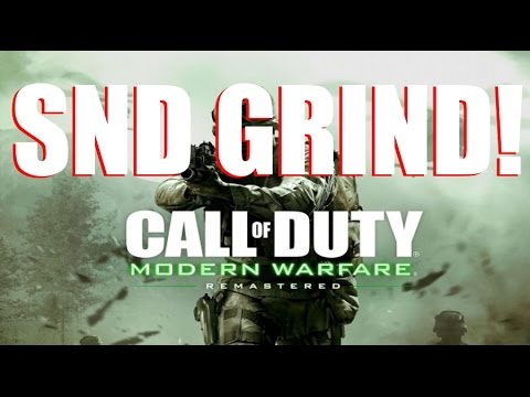 SEARCH AND DESTROY GRIND ON CALL OF DUTY MODERN WARFARE REMASTERED! (PT 9)