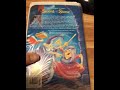 The Sword In The Stone 1989 Vhs Review Ink Label Copy