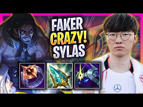 FAKER CRAZY GAME WITH SYLAS! - T1 Faker Plays Sylas MID vs Irelia! | Season 2025