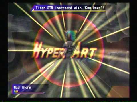 Legaia 2: Duel Saga - Anye Doing Massive Damage