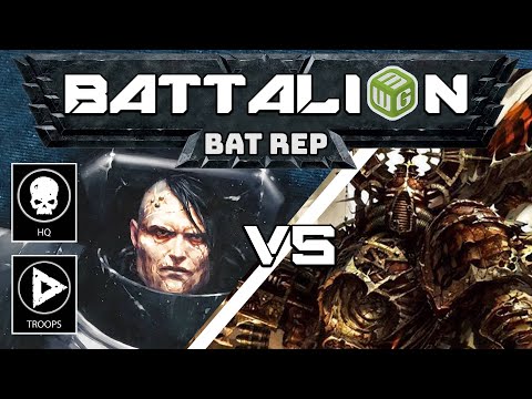 Emperor's Children vs Raven Guard Warhammer 40k Battle Report -  BatBatRep Ep 4