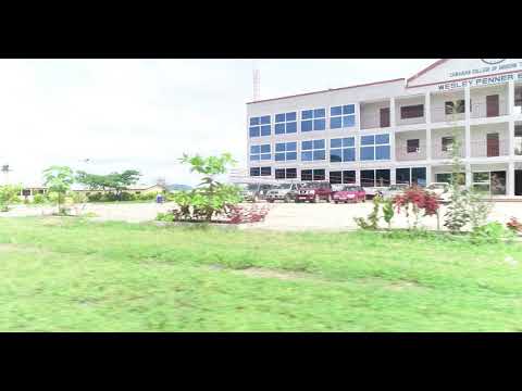 Aerial shots of the Canadian College of Modern Technology in Mile 91, Sierra Leone 1