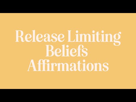 Release Limiting Beliefs Affirmations | Positivity Affirmations | Kinder Records