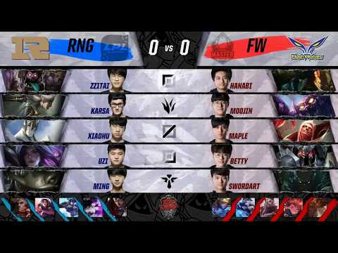 RNG Karsa Camille VS FW Maple Vladimir Highlights   2018 Rift Rival Day 1