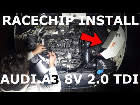 RACECHIP ULTIMATE  INSTALL 2013 AUDI A3 8V 2.0 TDI