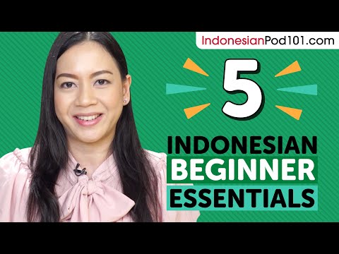 Learn Indonesian: 5 Beginner Indonesian Videos You Must Watch