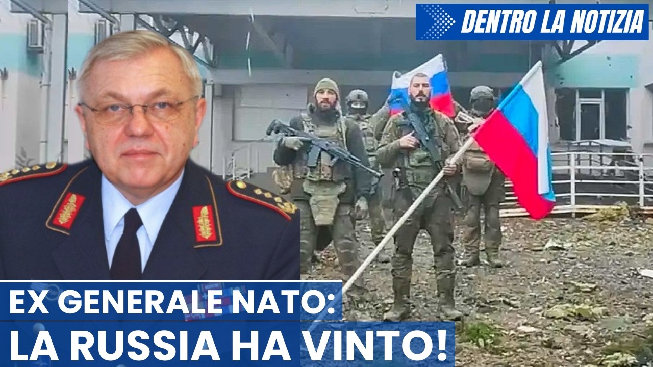 Generale NATO: La Russia ha vinto! Trump d'accordo con Zelensky e in Ucraina lo vogliono far fuori..