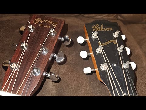 Video 11: Gibson J-35 and Martin D-28 Comparison