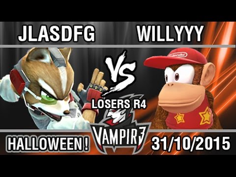 [Vampir3: Halloween Ed.] Joseluisasdfg (Fox) vs Willyyy (Diddy, R.O.B) SSB4 Losers R4