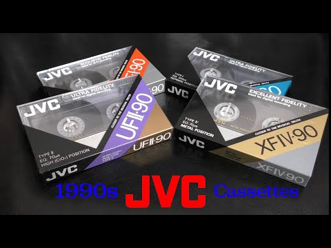 1990s JVC Type 1 / Type 2 / Type 4 Cassettes Review