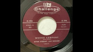 Wynn Stewart - Jan Howard - Wrong Company（1960）