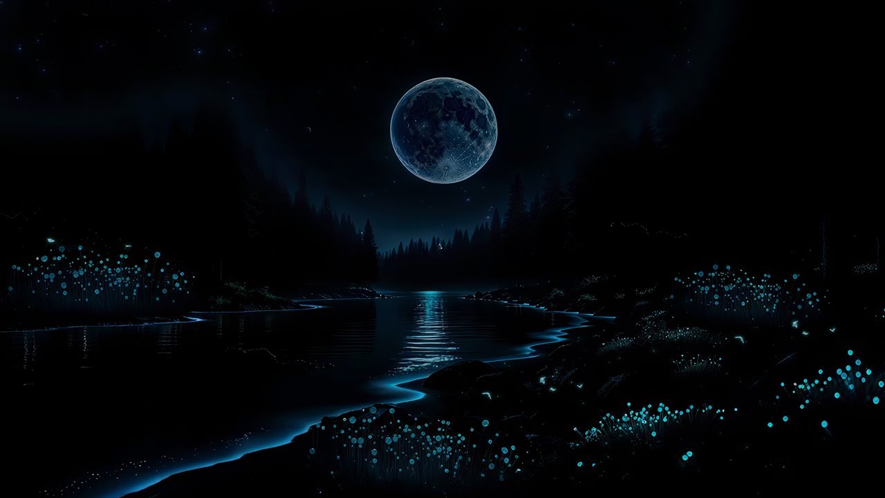 (No Ads) Relaxing Music For Deep Sleep • Anxiety Relief, Melatonin Release • Stop Overthinking