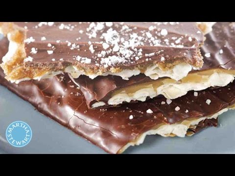 Chocolate-Toffee Matzo Recipe - Martha Stewart