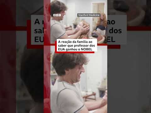 Assista à reação da família do professor ao saber que ganhou Nobel de Fisiologia ou Medicina