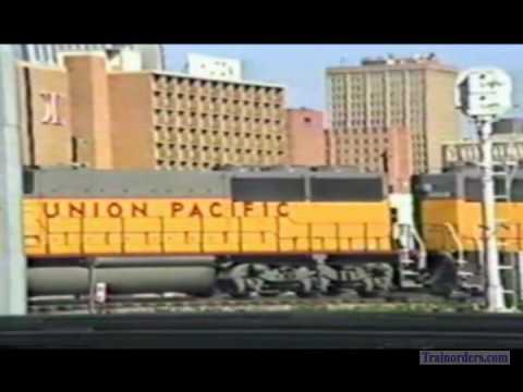 Classic Railroad Series 418 - UP and Santa Fe at Tower 55 1989