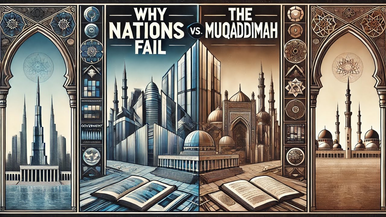 Why Nations Fail vs. the Muqaddimah: A Comparative Analysis of Civilization Dynamics