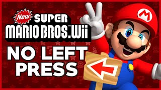 I tried beating New Super Mario Bros. Wii without PRESSING LEFT !