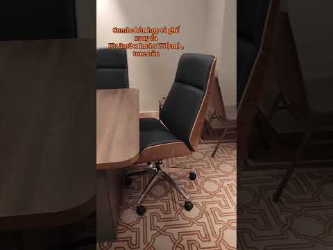 Bàn Họp Văn Phòng Hình Chữ Nhật Bo Viền 3m2 - BH21