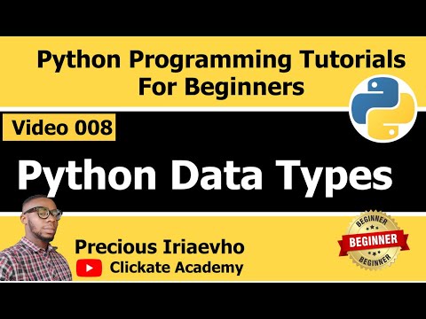 008 Python Data Types Python Tutorial For Beginners Full Course