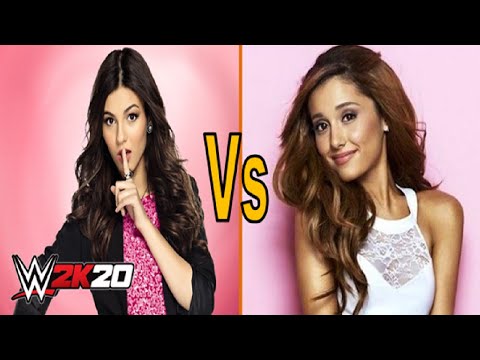 WWE 2K20 | Victoria Justice Vs Ariana Grande