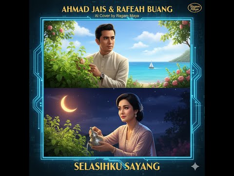 Selasihku Sayang - Ahmad Jais & Rafeah Buang (AI Stereo Remaster) | Klasik Romantik | Ragam Maya